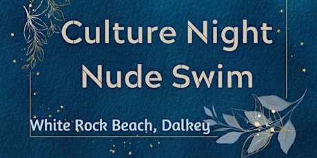 Imagem principal do evento Nude Swim on Culture Night 2023