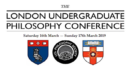 London Undergraduate Philosophy Conference 2019 primary image