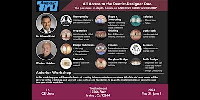 Anterior Cerec Workshop primary image