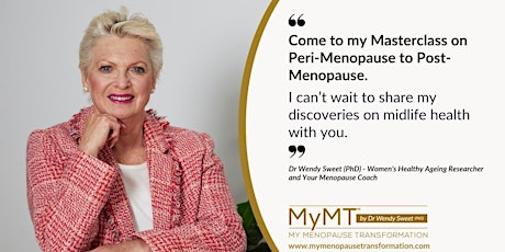 Why Menopause Matters -Masterclass on Peri-to-Post-Menopause - Invercargill primary image
