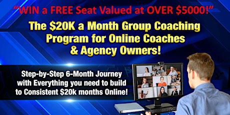 WIN a Free Seat to our Group Business Coaching Program! Valued at $5000! primary image