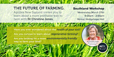 The Future of Farming - Southland  primary image