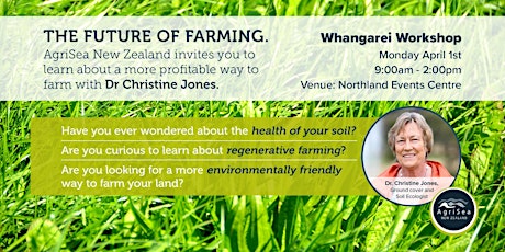 The Future of Farming - Whangarei primary image