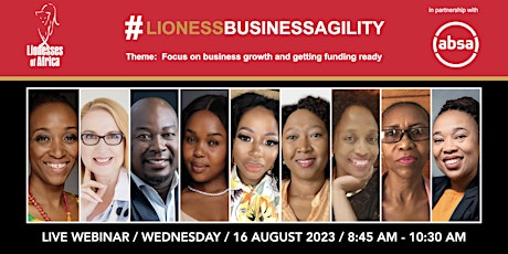 Lioness Business Agility Webinar 16 August 2023 primary image