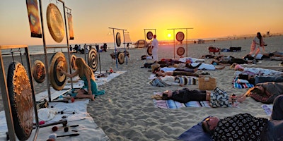 Full Moon Beach Sound Bath 25th St.  Newport Tuesday August 20th. primary image