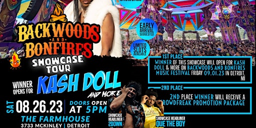 Detroit Showcase: Winner Performs w/Kash Doll& More On BnB Fest primary image