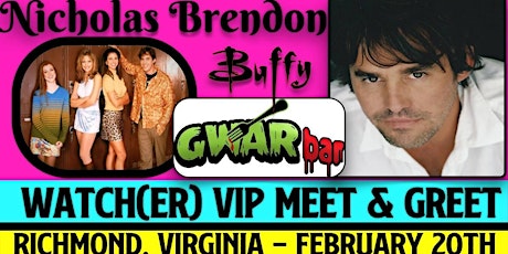 Nicholas Brendon (Buffy & Criminal Minds) Meet & Greet ‐ Richmond (VA) primary image
