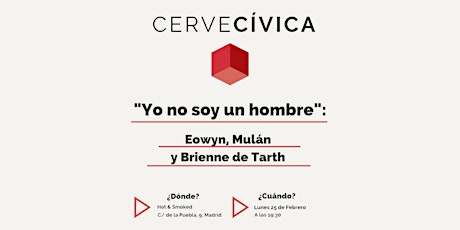 Cervecívica - "Yo No Soy Un Hombre": Eowyn, Mulan Y Brienne De Tarth