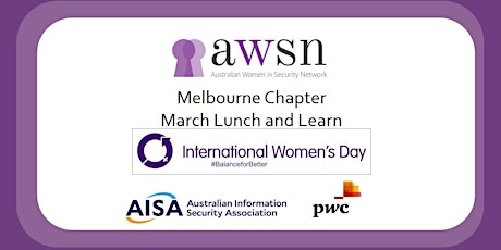 Join AWSN + AISA + PwC for March Lunch and Learn Event on 7/3/2019 primary image