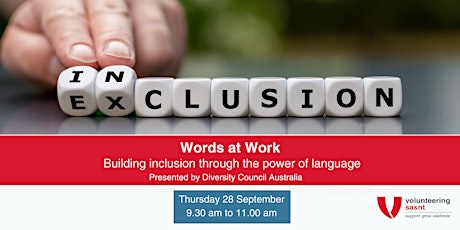 Image principale de #Words at Work - Building inclusion through the power of language