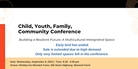 A Multicultural Lens: Child, Youth, Family, Community Conference primary image