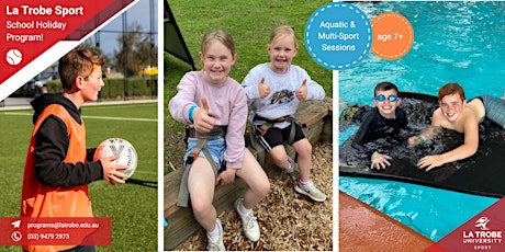 LTS School Holiday Program - Aquatic & Multi-Sport (age 7+) - Bundoora primary image