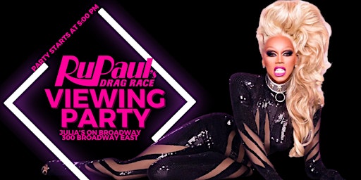 Immagine principale di Seattle's Official  RuPaul's Drag Race Viewing Party at Julia's On Broadway 