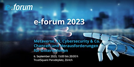 Hauptbild für e-forum 2023