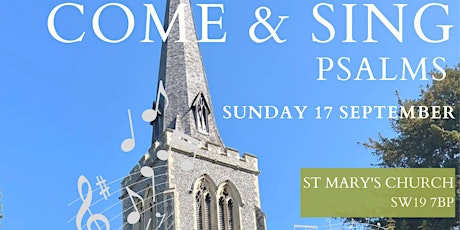 Come & Sing Psalms primary image