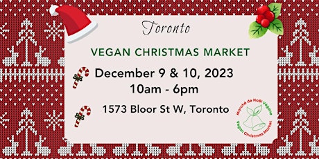 2023 Toronto Vegan Christmas Market primary image