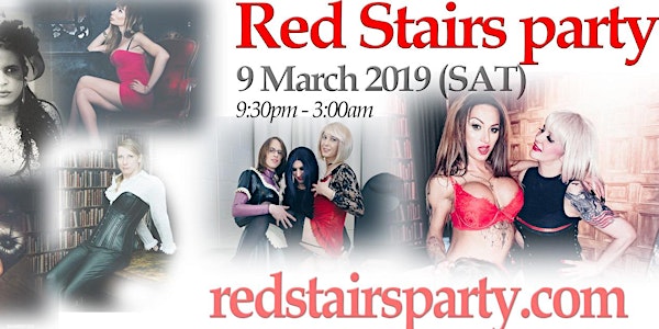 Red stairs party MARCH 2019