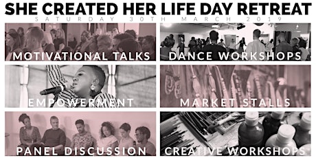 She Created Her life 1 day Retreat. Empowering professional women. primary image