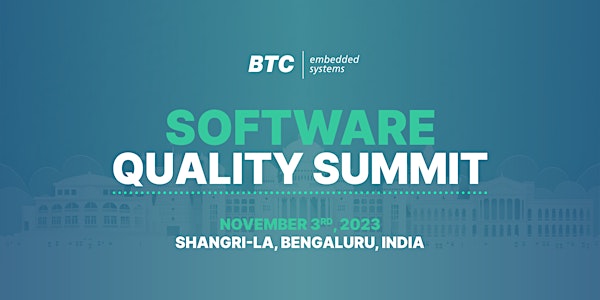 BTC Software Quality Summit India