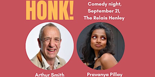 Honk! comedy night: Arthur Smith & Pravanya Pillay primary image