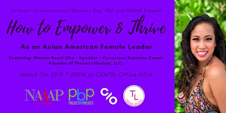 How to Empower and Thrive as an Asian American Female Leader primary image