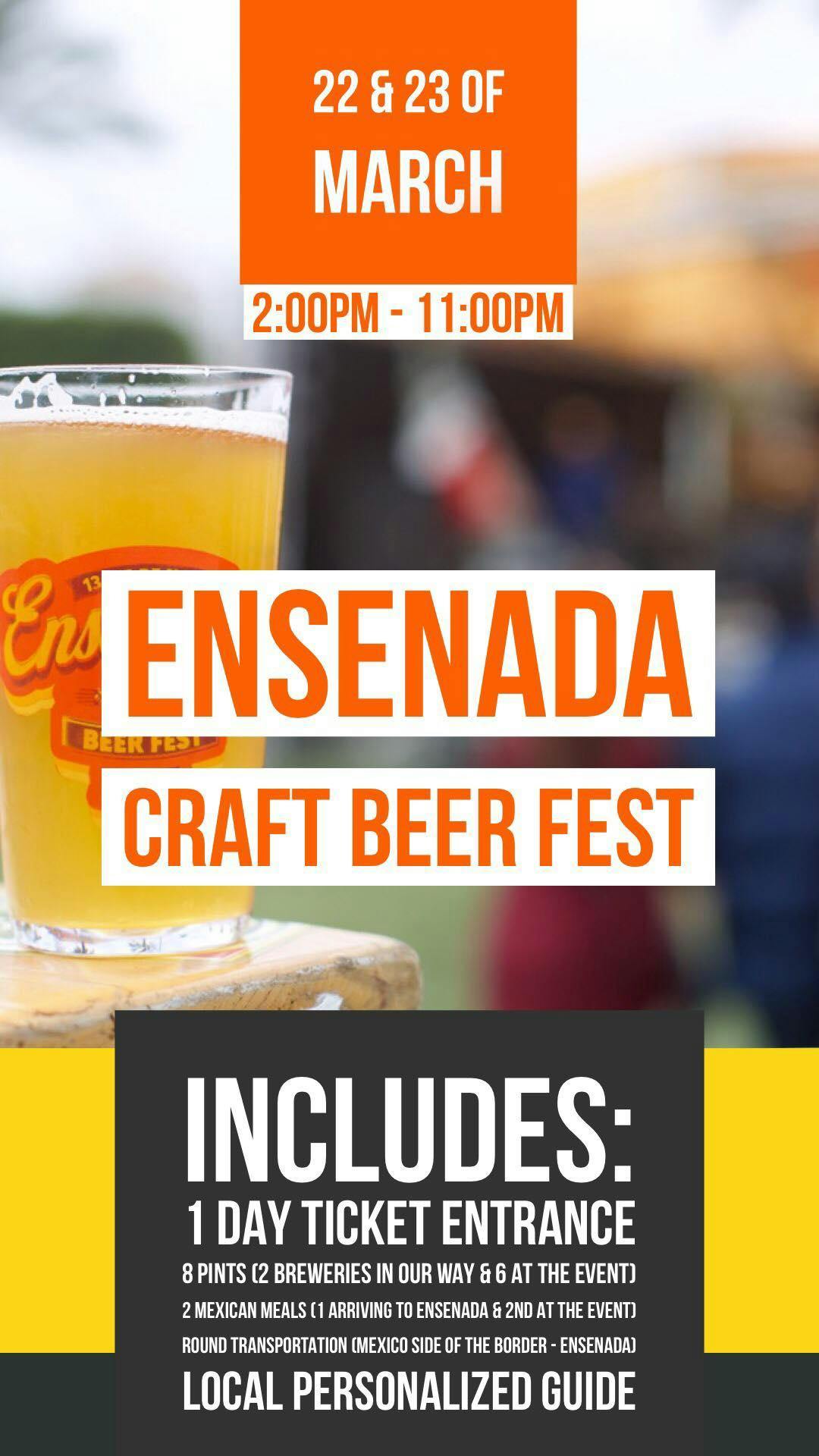 Ensenada Beer Fest Trip w/ Taste Venture Tours + Border Tours