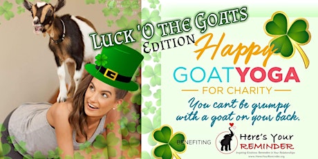 Happy Goat Yoga-For Charity: Luck O' The Goats! at Sports Garden DFW primary image