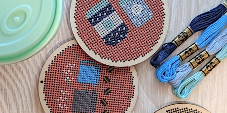 Cross Stitch Coasters  @ The Sydney Grind in South Etobicoke primary image