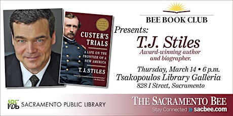 The Bee Book Club presents author/biographer T.J. Stiles primary image