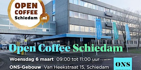 Primaire afbeelding van Open Coffee Schiedam (ONS gebouw, 6-3-2019)