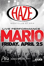 Mario Performs Live @ HAZE Nightclub primary image