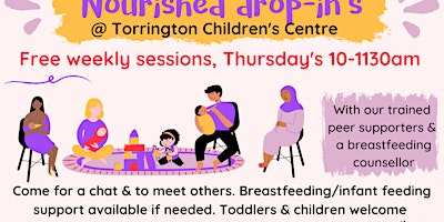 Nourished drop-in Torrington (breastfeeding & infant feeding support) primary image