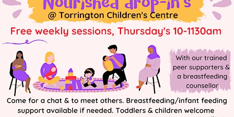 Imagen principal de Nourished drop-in Torrington (breastfeeding & infant feeding support)