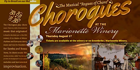 The Chorogues  Live at Marionette Winery primary image