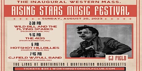 Primaire afbeelding van First Annual  Western Mass. Rising Star Music Festival