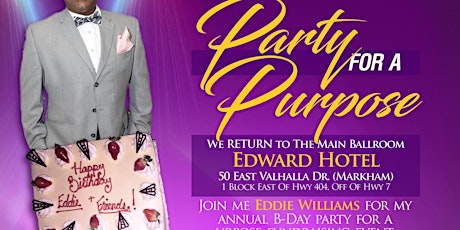 You Missed Eddie Williams & Friends Annual Party For A Purpose Fundraiser   primary image
