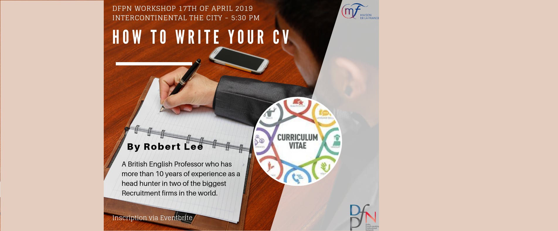 Workshop - How to write a CV in English - 26 APR 26