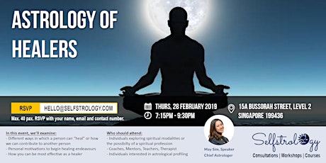 FREE EVENT: Astrology Of Healers primary image