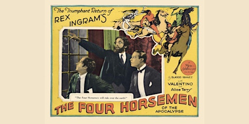 Silent Film:  The Four Horsemen of the Apocalypse with Peter Krasinski primary image