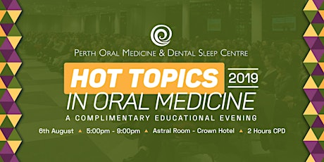 Hot Topics In Oral Medicine 2019 primary image