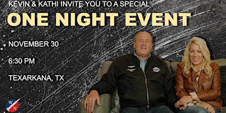Immagine principale di One Night Event in Texarkana, TX 