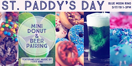 Imagen principal de St. Paddy's Day Mini Donut & Beer Pairing at Blue Moon RiNo
