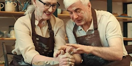 Private Pottery wheel throwing for seniors in Oakville,