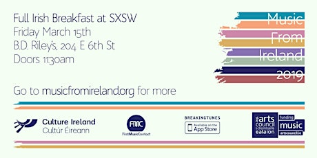 Music From Ireland presents The Full Irish Breakfast at SXSW primary image