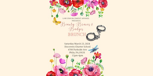 Imagem principal de 6th Annual Beauty, Brains and Badges Brunch