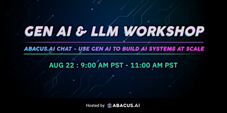 Abacus AI Chat - Use Generative AI to Build AI Systems at Scale primary image