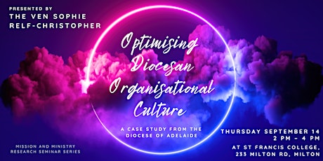 Optimising Diocesan Organisational Culture primary image