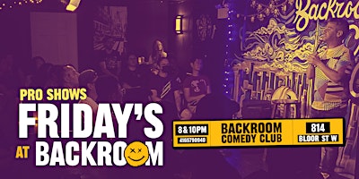 Imagem principal do evento 8PM Friday Pro & Hilarious Stand-up | Comedy Kickoff  & Laughs guaranteed