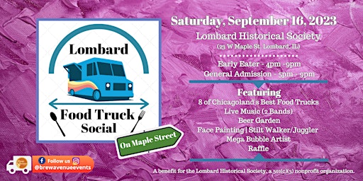 Lombard Food Truck Social on Maple primary image