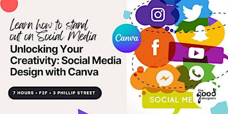 Imagem principal do evento Unlocking Your Creativity: Social Media and Graphic Design with Canva